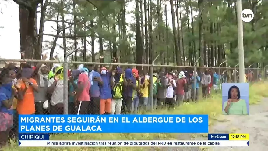 Minseg dice que migrantes en Gualaca no podrán continuar hacia Costa Rica