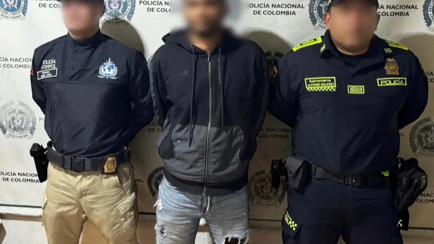 Captura de Edgar Luis Beitía Lester en Medellín, evadido de La Joya en septiembre de 2019.