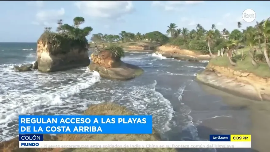 Prohíben ingreso de las playas en Colón los fines de semana