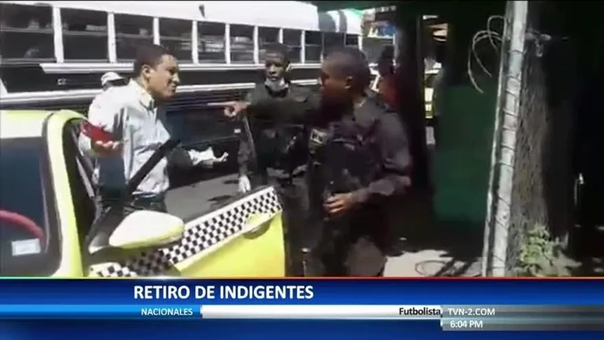 Denuncian supuesto abuso policial contra indigentes