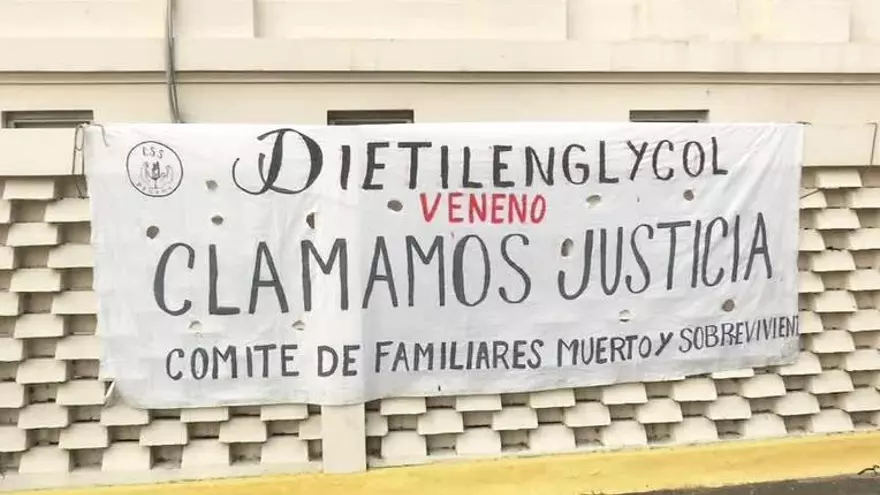 Inicia audiencia de dietilenglicol
