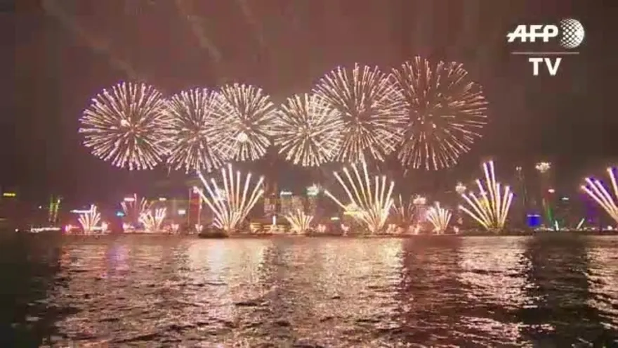 Capitales de Asia y Europa le dan la bienvenida a 2017