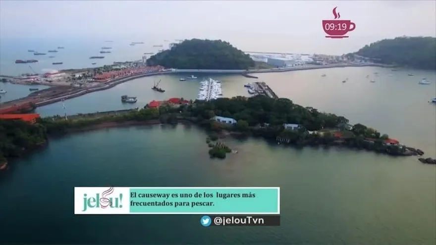 El Causeway de Amador sitio turístico que se adentra en el mar