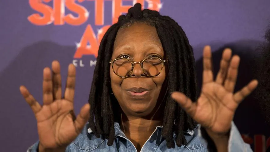 La actriz Whoopi Wolberg.