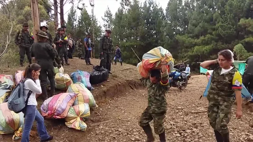 FARC se traslada a zonas de desarme
