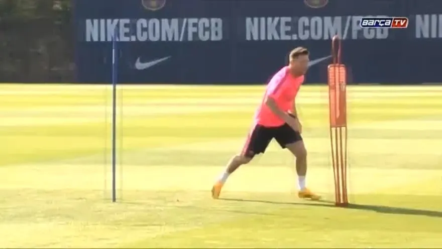 Leonel Messi con nuevo 'look'