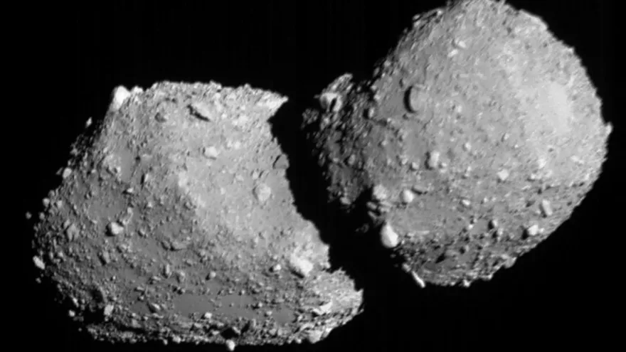 Japón difunde imagen de asteroide con forma de muñeco de nieve
