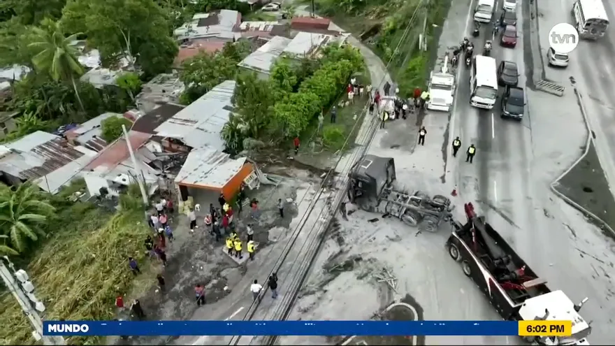 Residentes de Panamá Norte no salen del asombro por trágico accidente