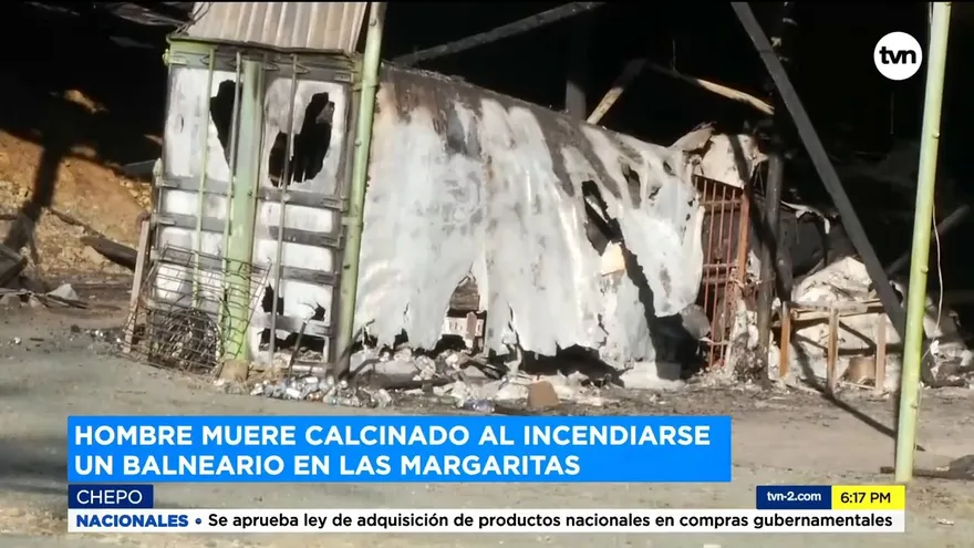 Hombre muere en incendio en Chepo