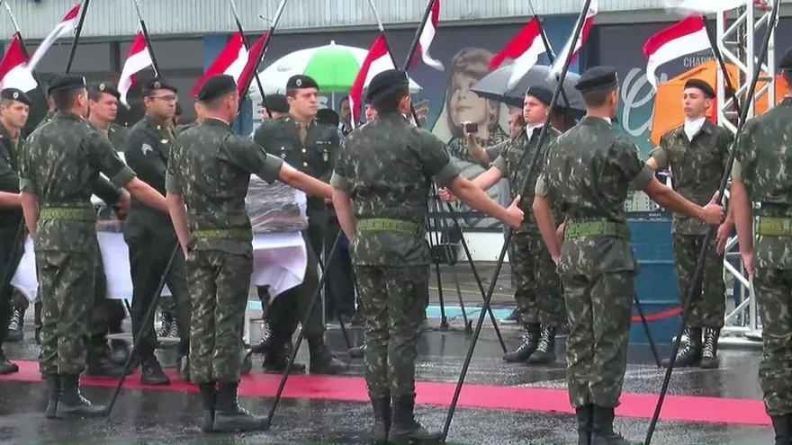 La ciudad de Chapecó despide a los futbolistas que la hicieron soñar en grande