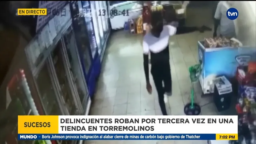 Roban tienda en Torremolinos