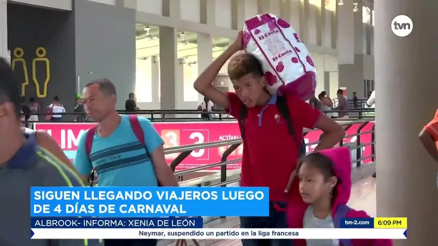 Retornan pasajeros a la Terminal de Albrook