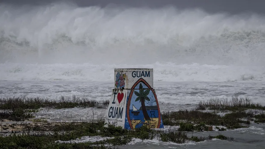 Dangerous Super-Typhoon Bavi Approaches U.S. Pacific Islands