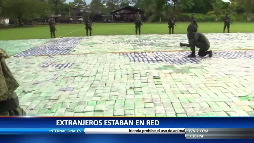 PN desmantela red dedicada al tráfico internacional de drogas