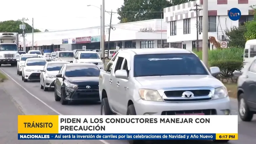 Piden precaución para los conductores en Coclé