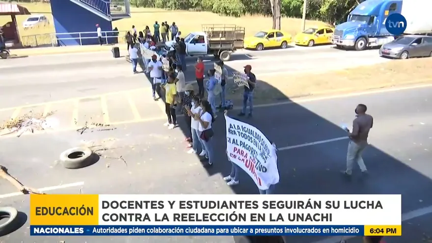 Reacciones en Chiriquí por sanción de ley que permite reelección de rectora de la Unachi