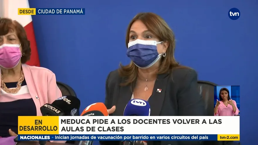 Meduca informa del regreso de docentes a las aulas