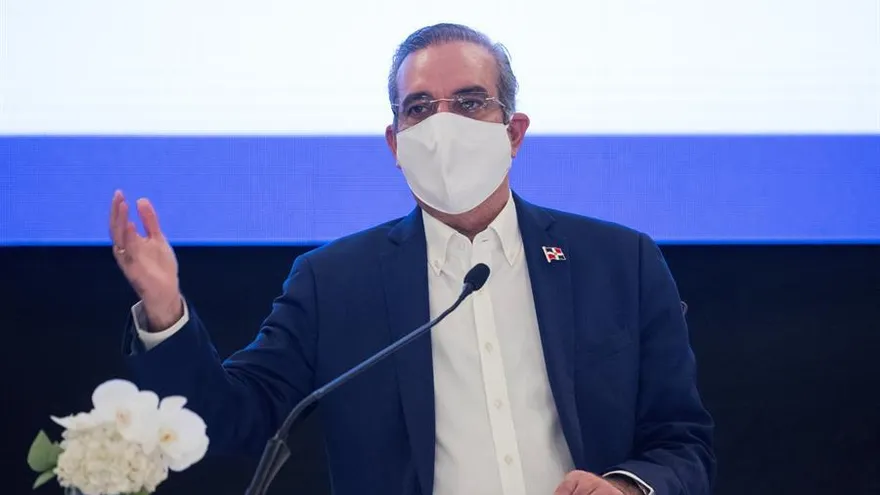 En la imagen, el presidente de República Dominicana, Luis Abinader