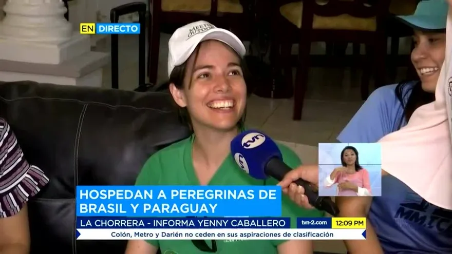 Familias de acogida reciben a peregrinos