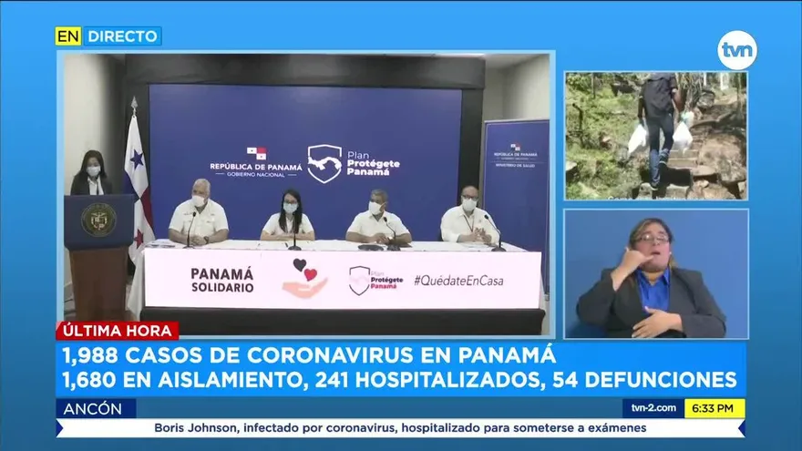 Conferencia completa del 5 de abril sobre estado del COVID-19