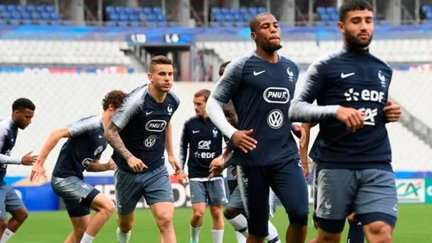 Selección Francesa realizó entrenamientos