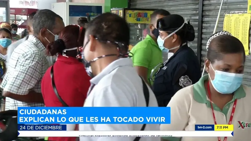 Pagan tercera parte del vale digital en la 24 de Diciembre y Tocumen