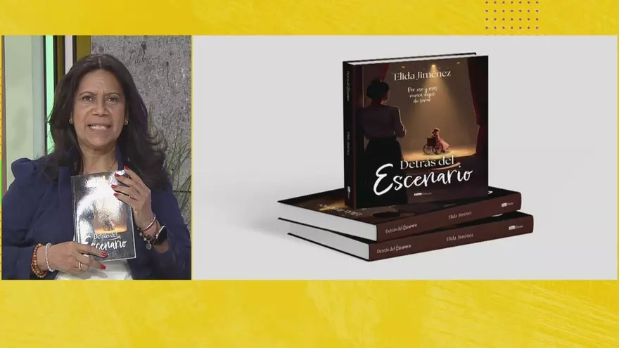 Elida Jiménez presenta en Jelou un ejemplar del libro dedicado a su hija Anita Correa