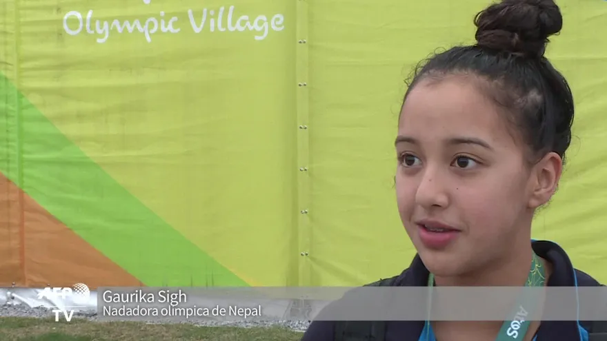 Nepalí de 13 años es la deportista más joven de Rio-2016