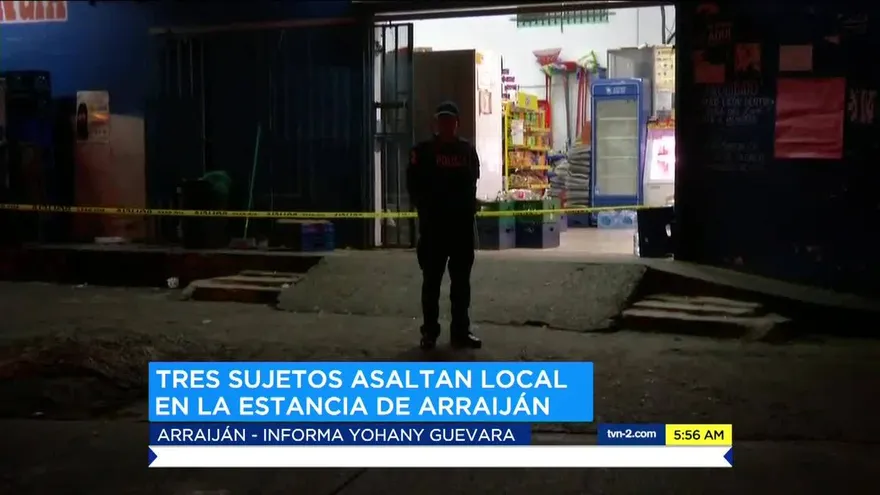 Una persona herida tras asalto de un comercio en Arraiján