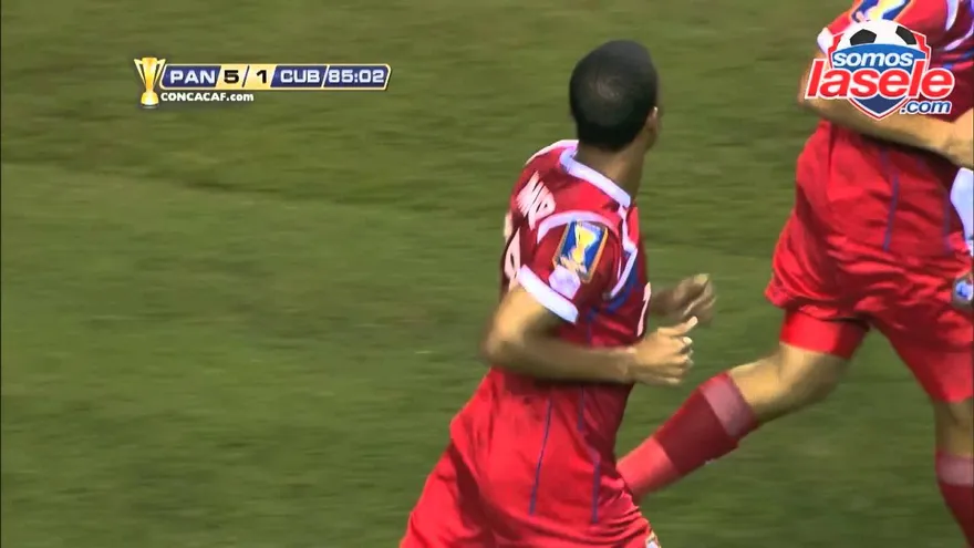 El gol de Jairo Jiménez el quinto para Panamá ante Cuba