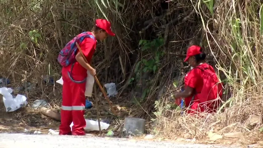 Recolección de basura en Panamá Oeste