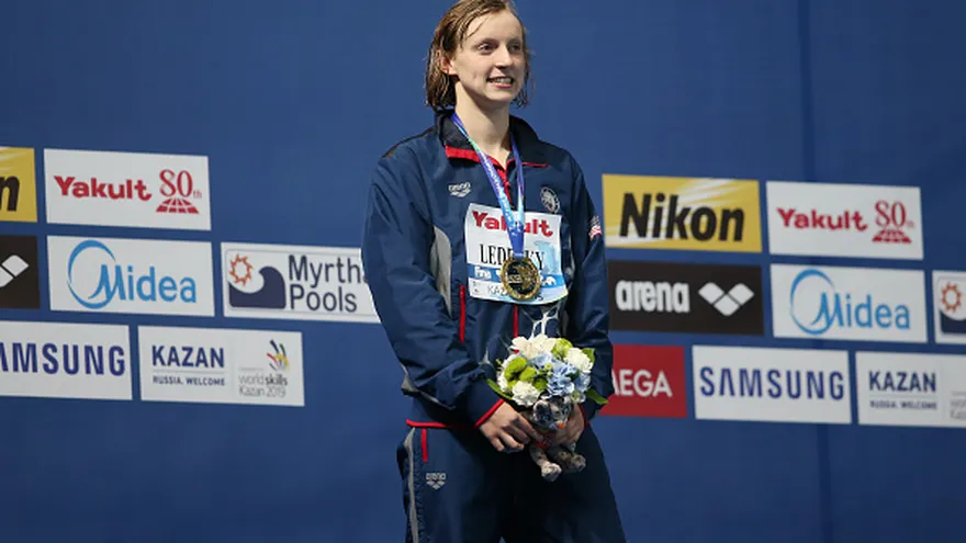 Katie Ledecky.