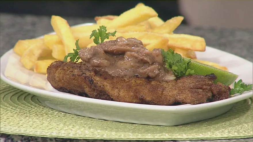 Receta: Filete de Puerco apanado