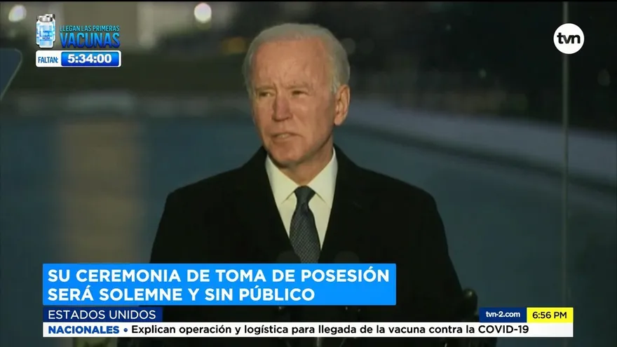 Detalles de los preparativos para la toma de posesión de Joe Biden