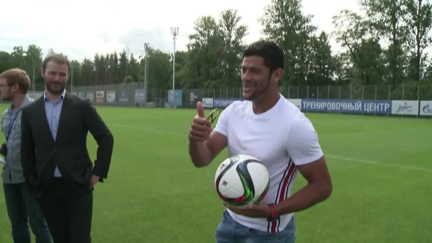 Hulk reacciona a incidente racista en el fútbol ruso