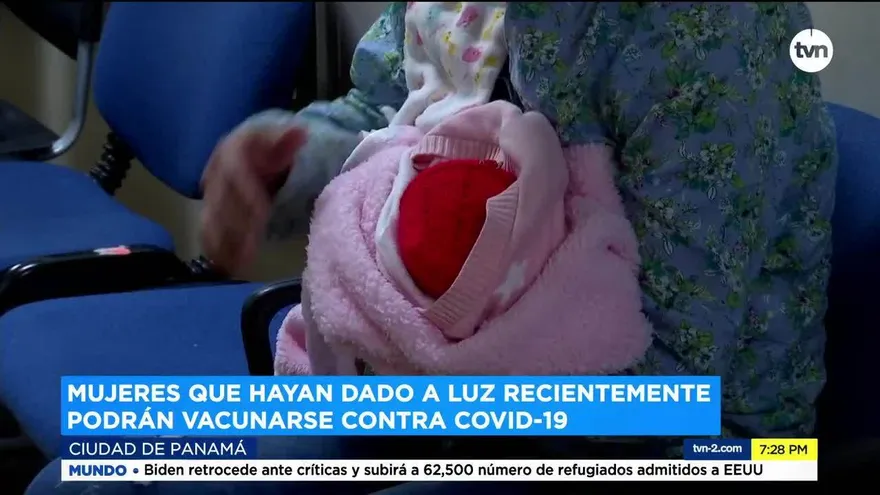 Las mujeres que recién han dado a luz pueden vacunarse contra covid-19,