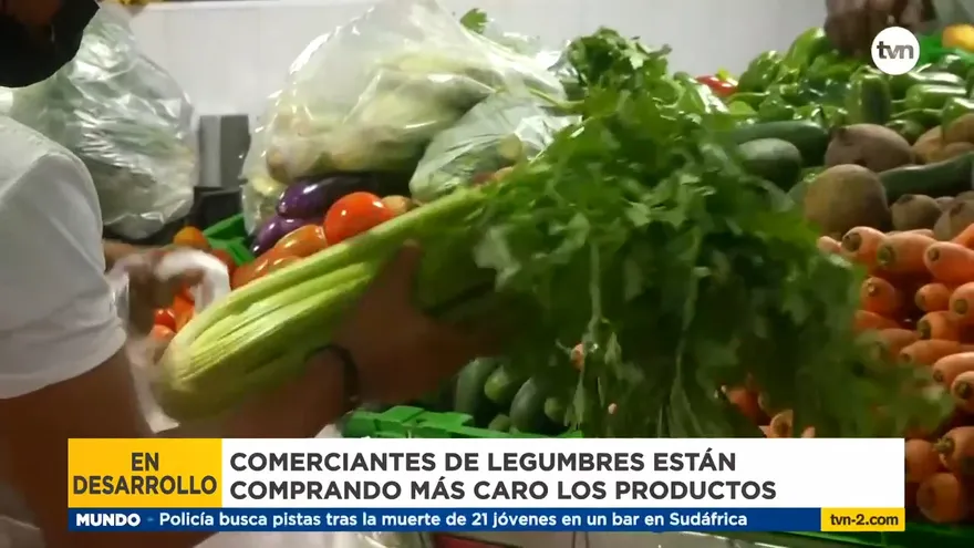 Situación de los productos agrícolas en el mercado San Felipe Neri