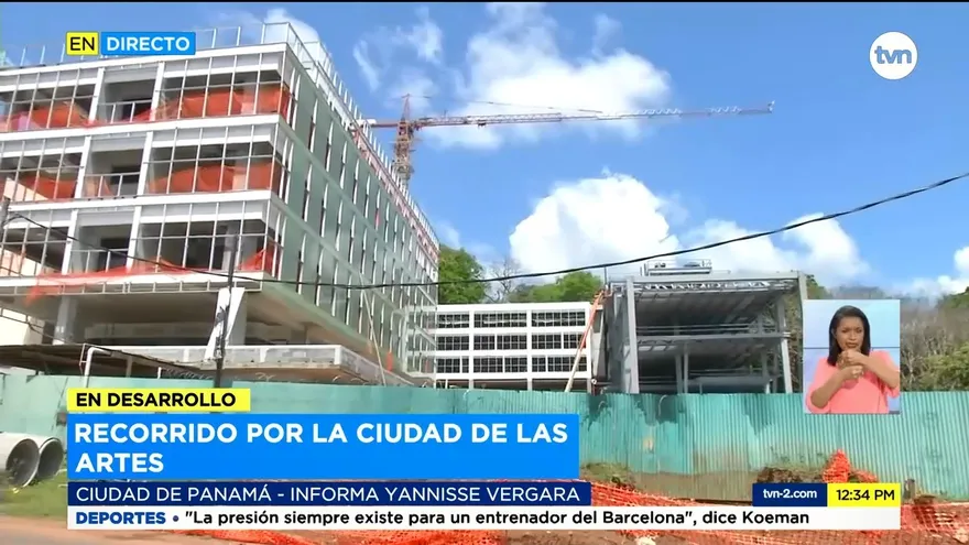 Ciudad de las Artes avanza paulatinamente