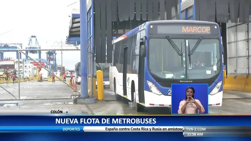Llegan 20 nuevos metrobuses
