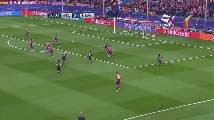 Gol de Saúl - Atlético 1-0 Bayern