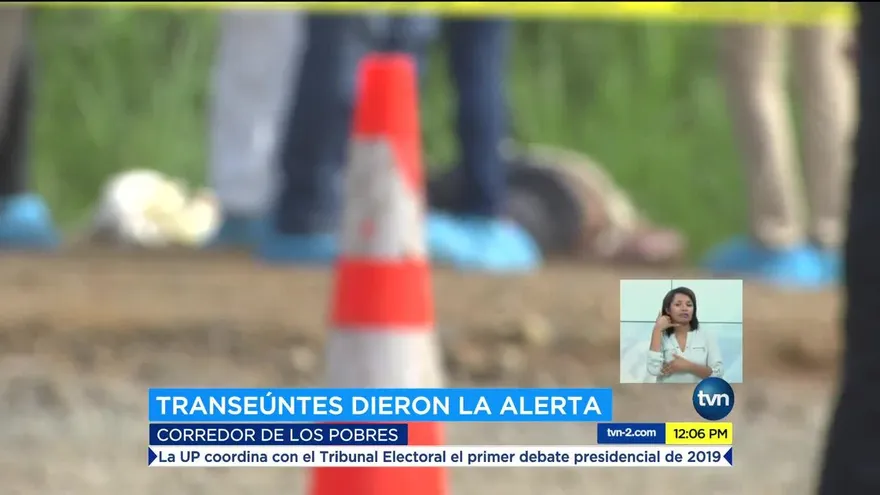 Investigan hallazgo de un cuerpo en el corredor de Los Pobres