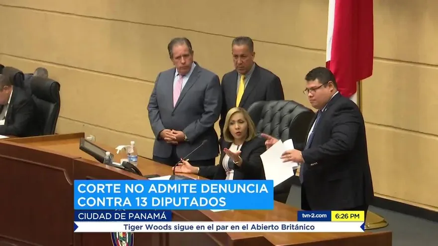 Pleno de la CSJ rechaza denuncia contra 13 diputados