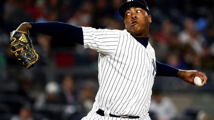 El cerrador cubano Aroldis Chapman, de Yankees, sale de lista de lesionados