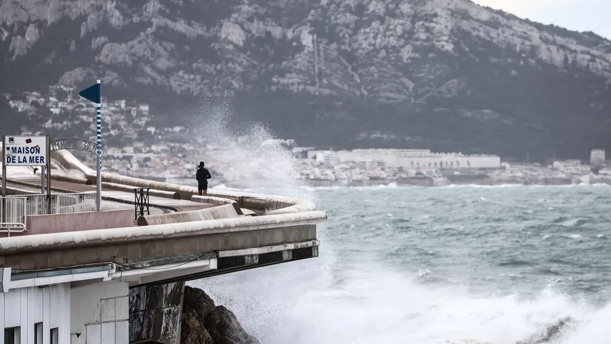Mal tiempo en Francia