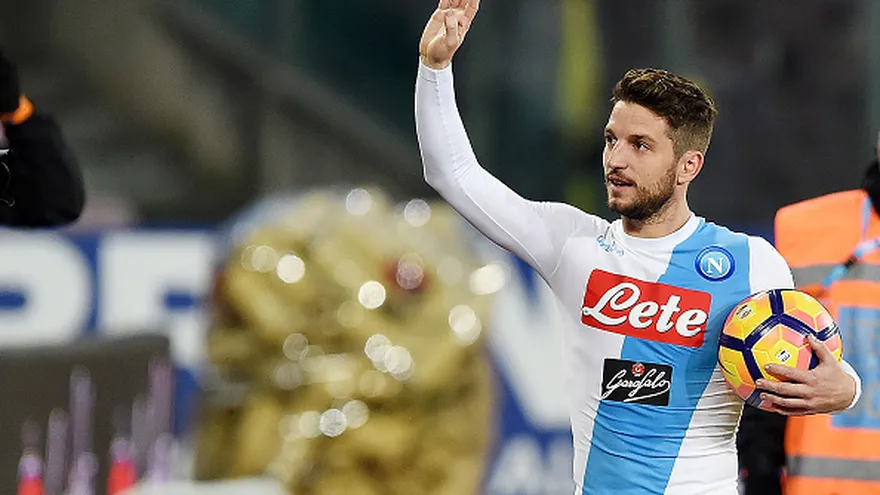 Dries Mertens destacó por el Nápoles ante Torino