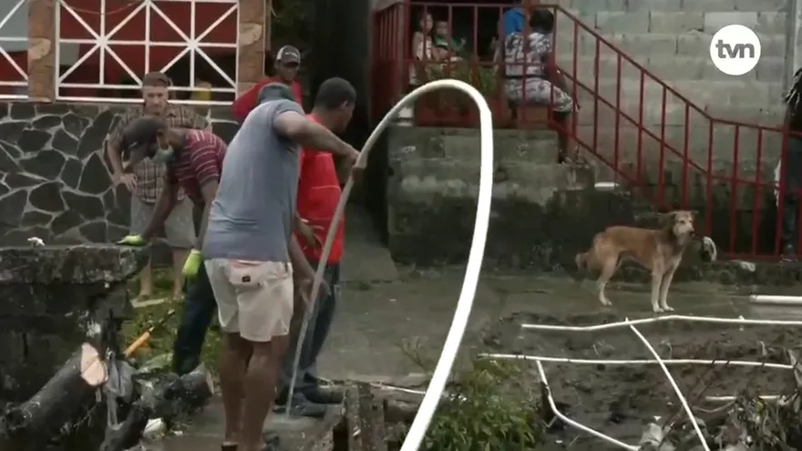 Puente es afectado en el sector 5 de Samaria tras fuertes lluvias