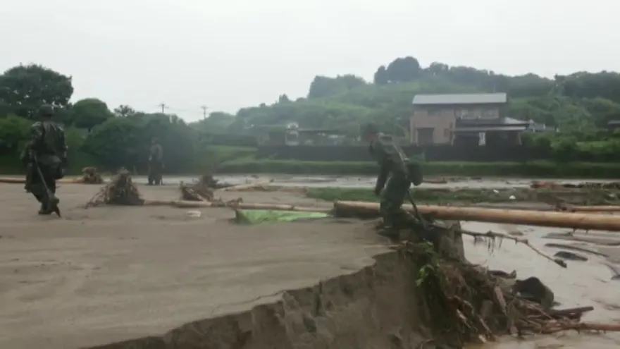 Al menos 11 fallecidos por las lluvias torrenciales en Japón