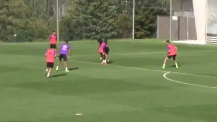 Mira la doble ruleta que hizo Marcelo