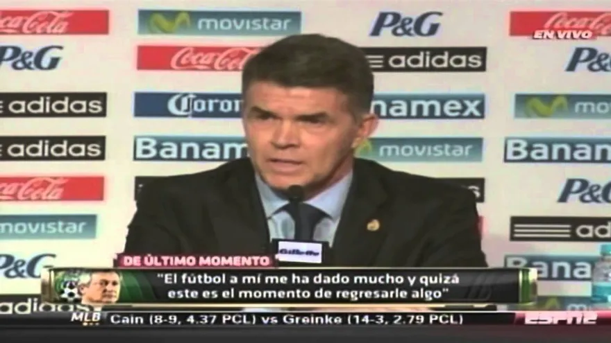 Vucetich es confirmado como el nuevo técnico de México