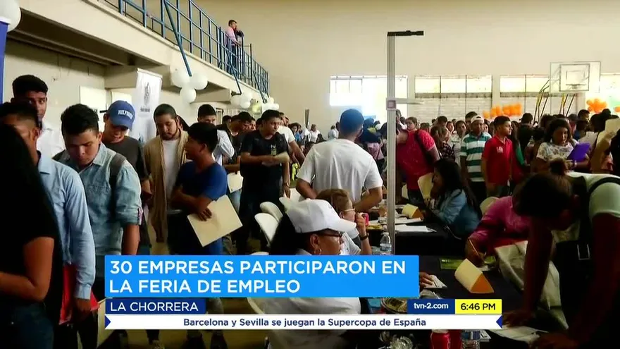 Mitradel realiza feria de empleo en La Chorrera